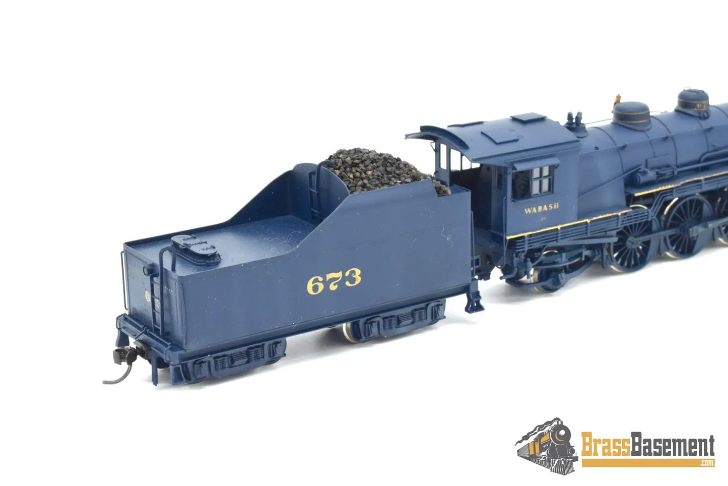 Ho Brass - Westside Models Wabash J - 1 4 - 6 - 2 Pacific Custom Painted Steam