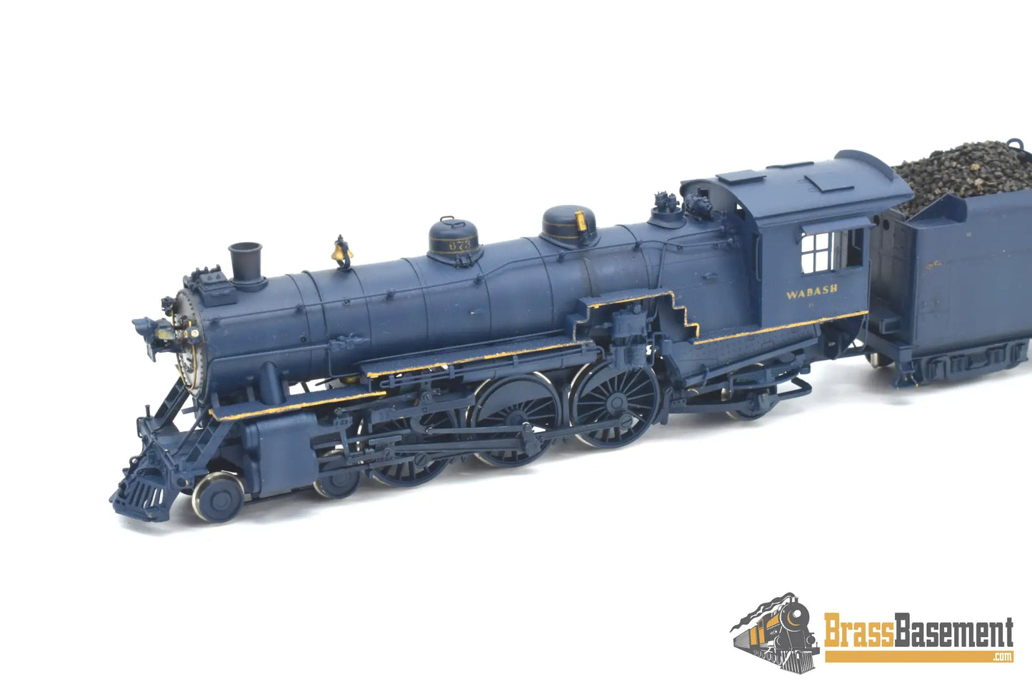 Ho Brass - Westside Models Wabash J - 1 4 - 6 - 2 Pacific Custom Painted Steam
