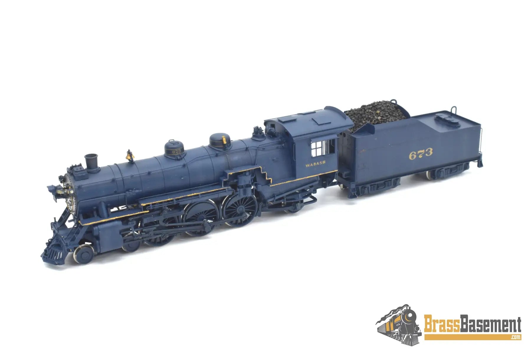 Ho Brass - Westside Models Wabash J - 1 4 - 6 - 2 Pacific Custom Painted Steam