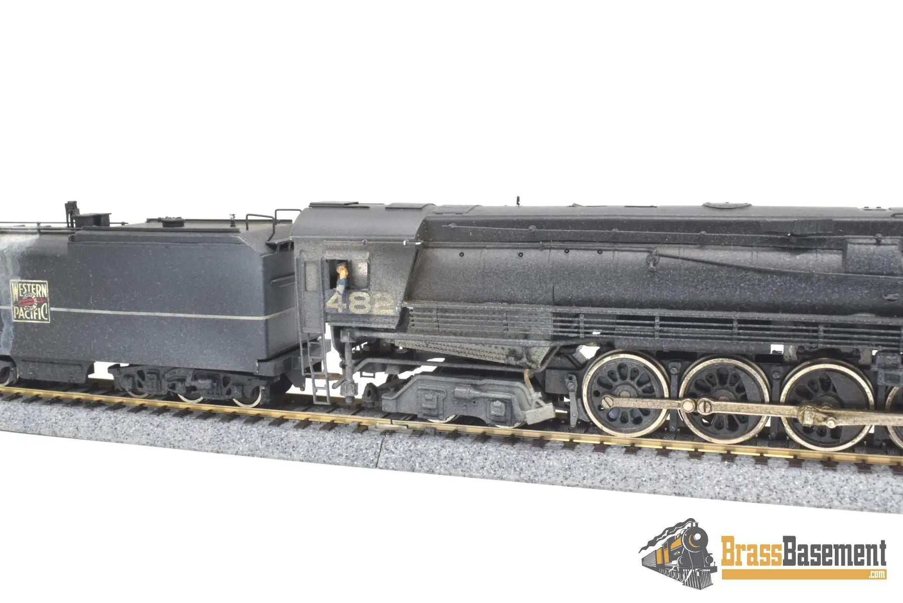 Ho Brass - Westside Models Western Pacific Gs - 6 4 - 8 - 4 Custom Painted See Photos Steam