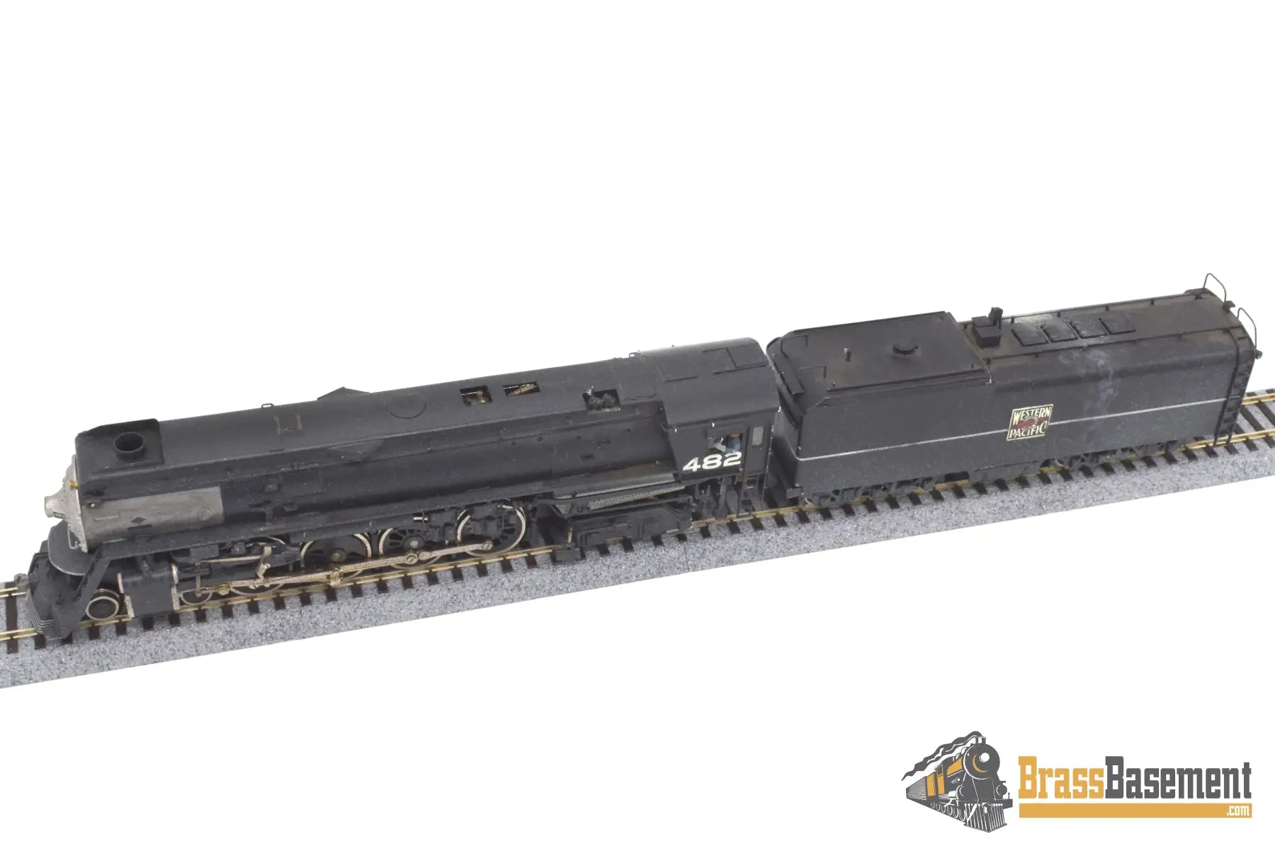 Ho Brass - Westside Models Western Pacific Gs - 6 4 - 8 - 4 Custom Painted See Photos Steam