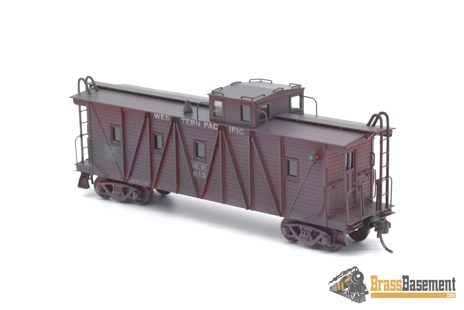 Ho Brass - Westside Models Western Pacific Wp Wood Sided Caboose Custom Paint Freight
