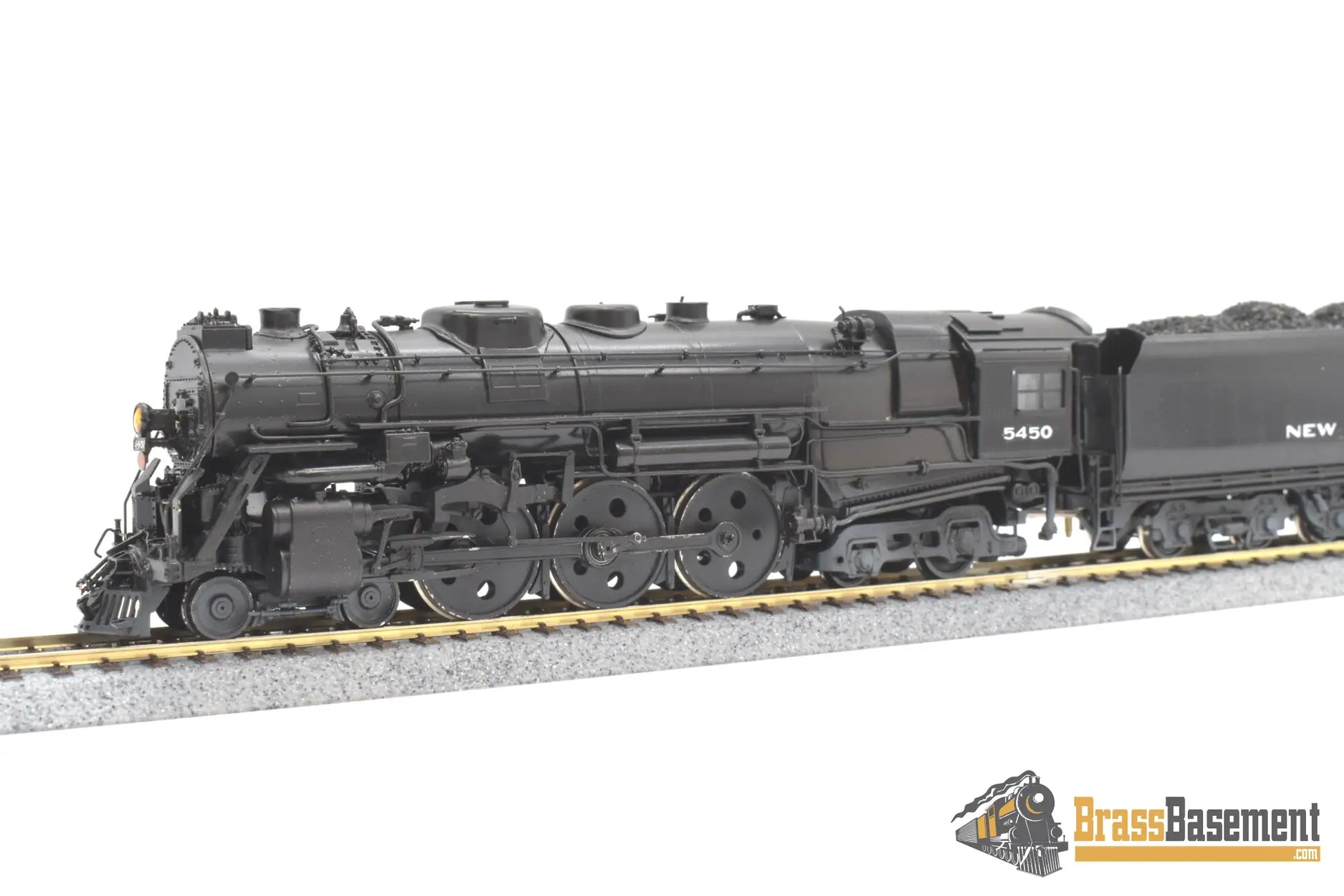 Ho Brass - Westside New York Central Nyc J - 3A 4 - 6 - 4 Super Hudson #5450 Nice Paint Steam