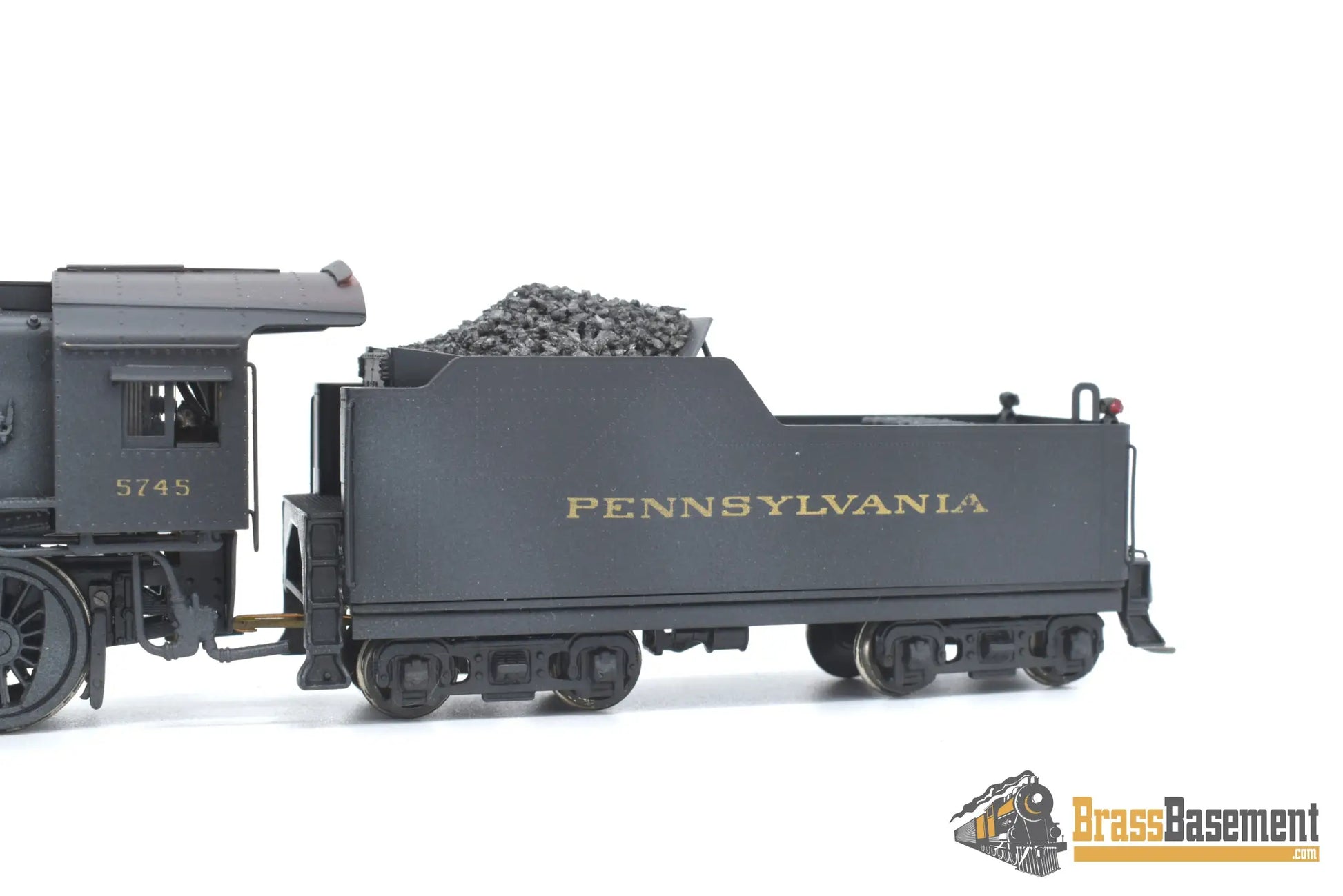 Ho Brass - Westside Pennsylvania Railroad 4 - 6 - 0 G5 Nice Paint Steam