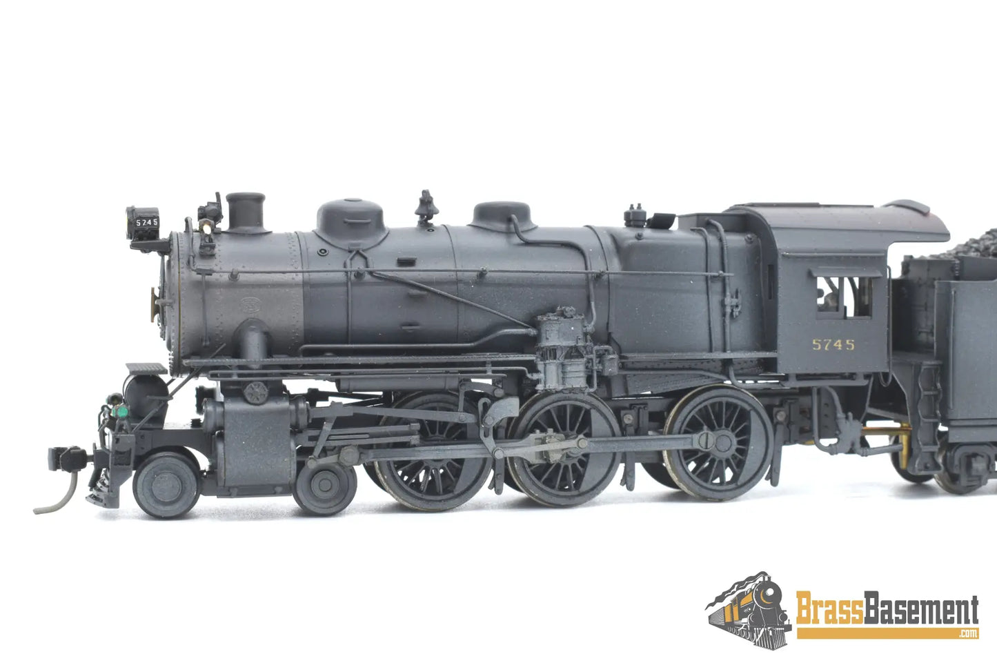 Ho Brass - Westside Pennsylvania Railroad 4 - 6 - 0 G5 Nice Paint Steam