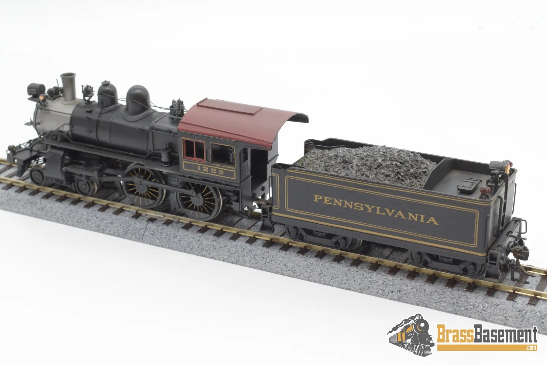 Ho Brass - Westside Pennsylvania Rr Prr D16Sb 4 - 4 - 0 #1223 Steam