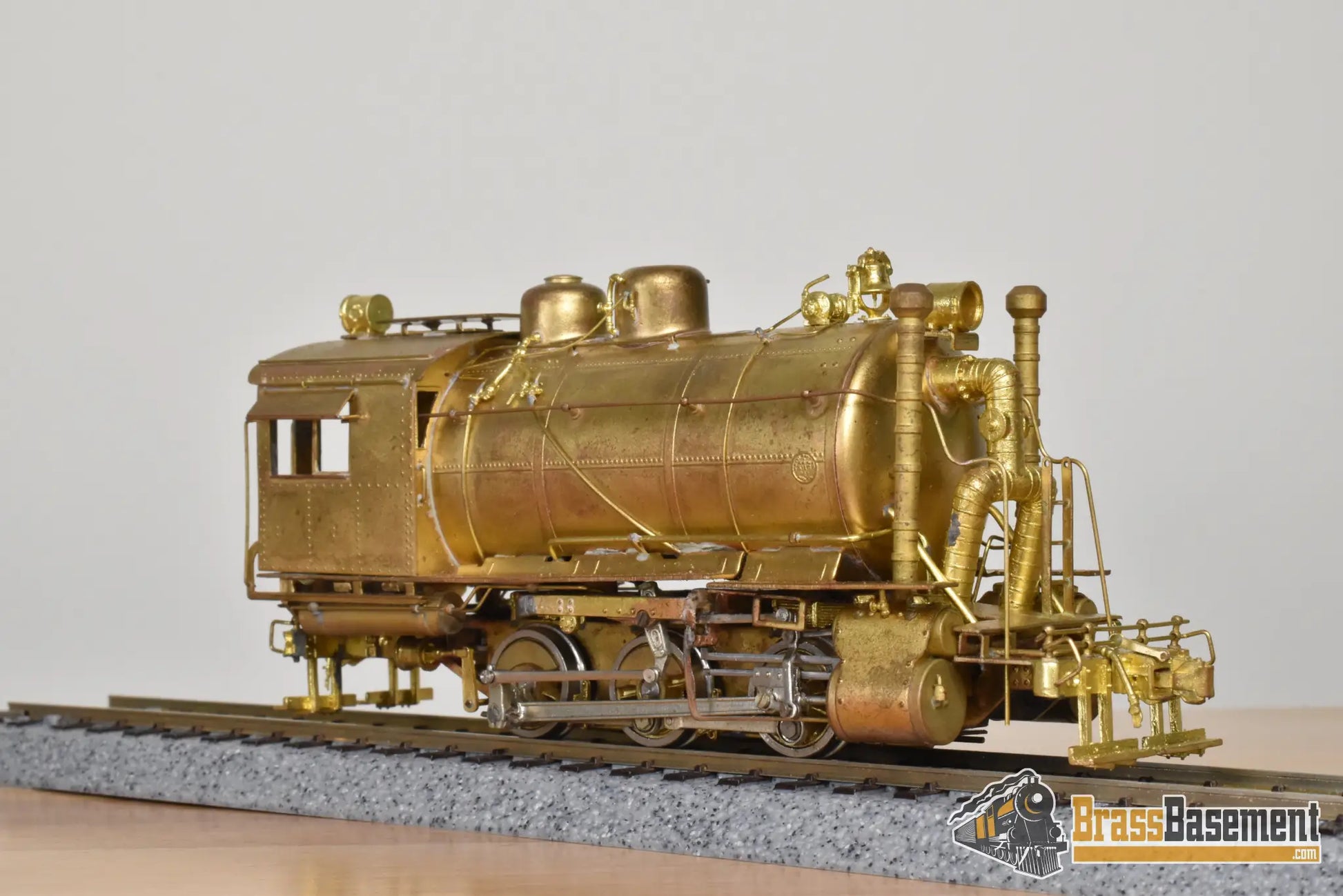 HO Brass - Westside Santa Fe ATSF 0-6-0 #2299 ’Fireless Cooker’ - Unpainted Samhongsa Steam