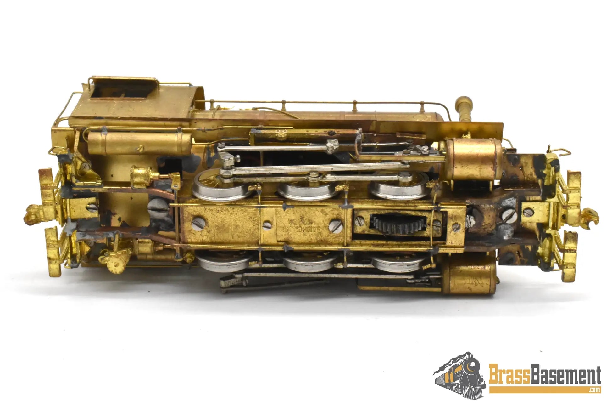 HO Brass - Westside Santa Fe ATSF 0-6-0 #2299 ’Fireless Cooker’ - Unpainted Samhongsa Steam
