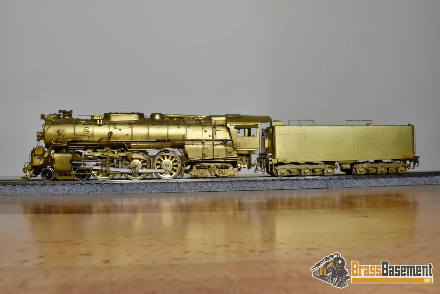 HO Brass Key Imports Santa Fe ATSF 4 6 4 #3460 Most Modern Unpainted Steam
