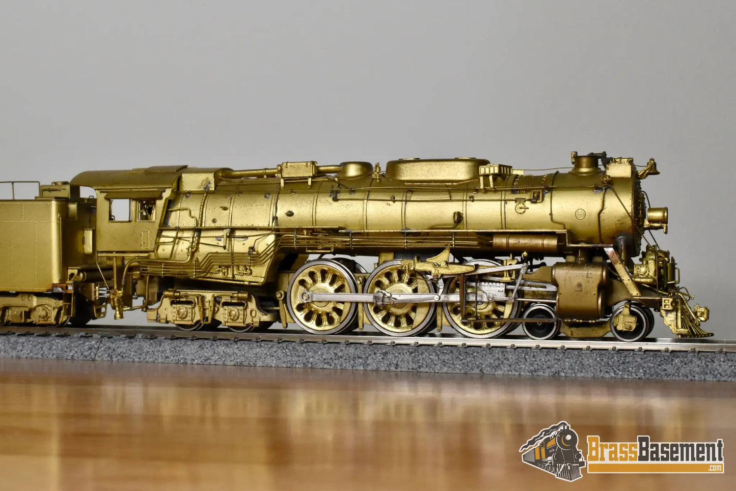 HO Brass Key Imports Santa Fe ATSF 4 6 4 #3460 Most Modern Unpainted Steam
