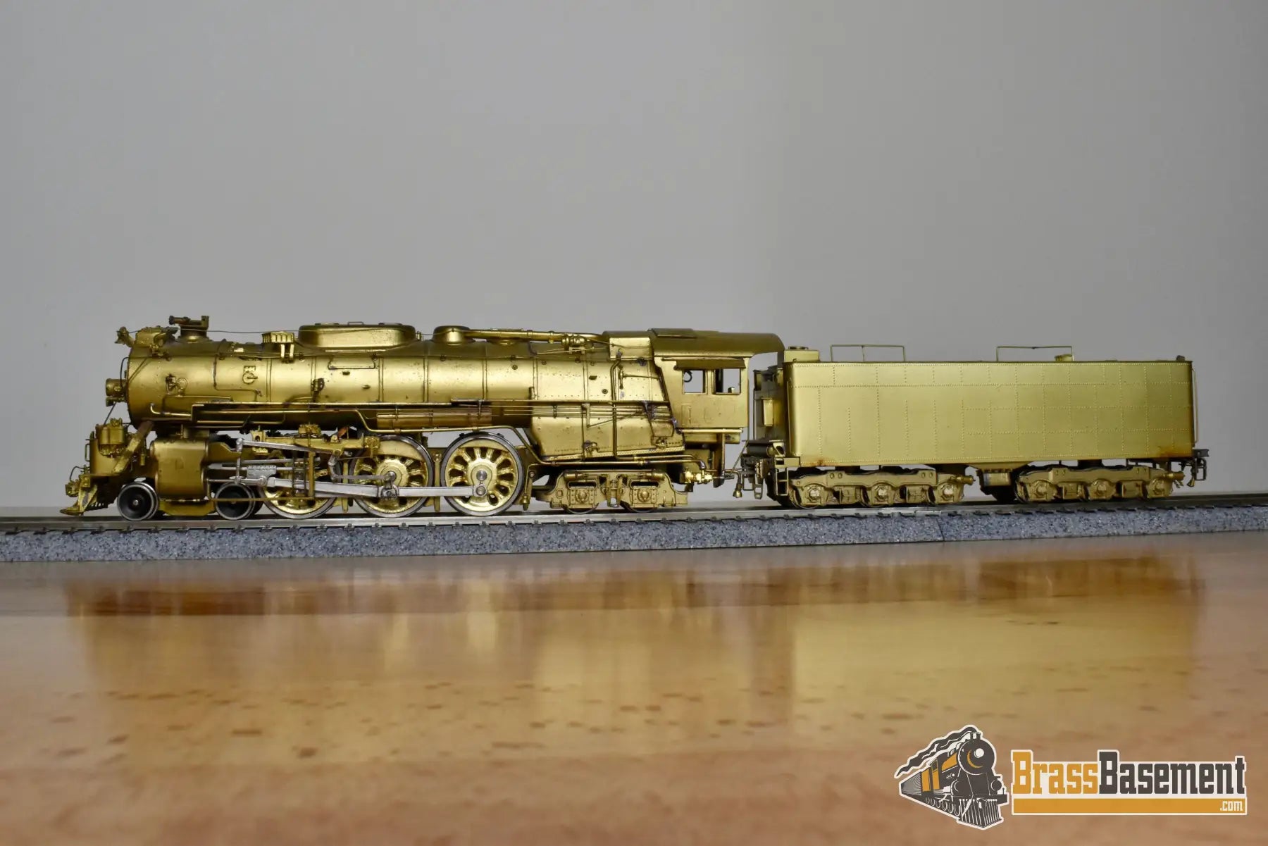 HO Brass Key Imports Santa Fe ATSF 4 6 4 #3460 Most Modern Unpainted Steam