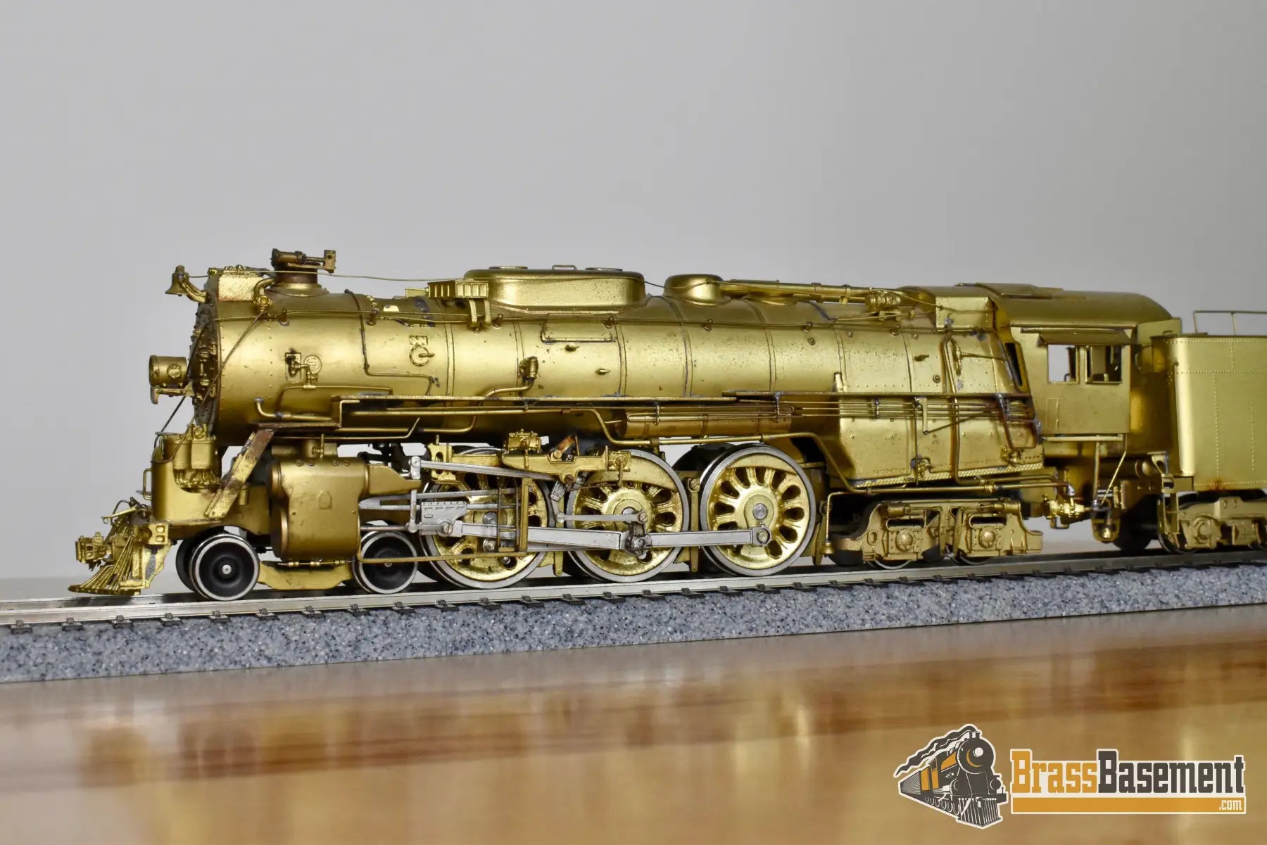 HO Brass Key Imports Santa Fe ATSF 4 6 4 #3460 Most Modern Unpainted Steam