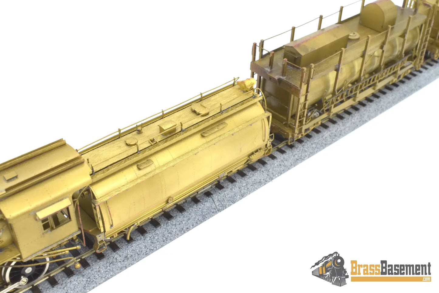 Ho Brass - Westside Southern Pacific Fire Train 4 - 6 - 0 #2248 Unpainted Steam