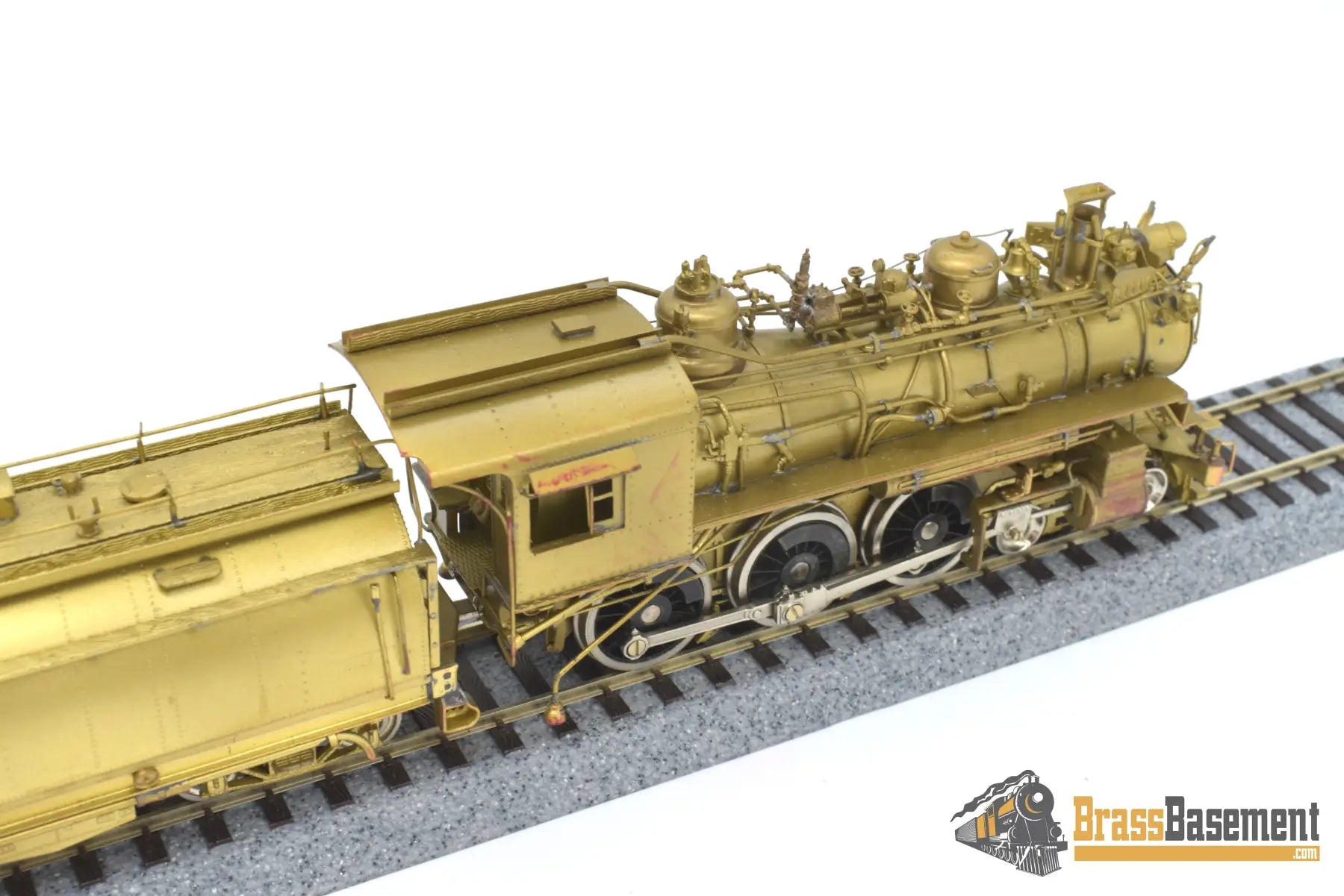 Ho Brass - Westside Southern Pacific Fire Train 4 - 6 - 0 #2248 Unpainted Steam