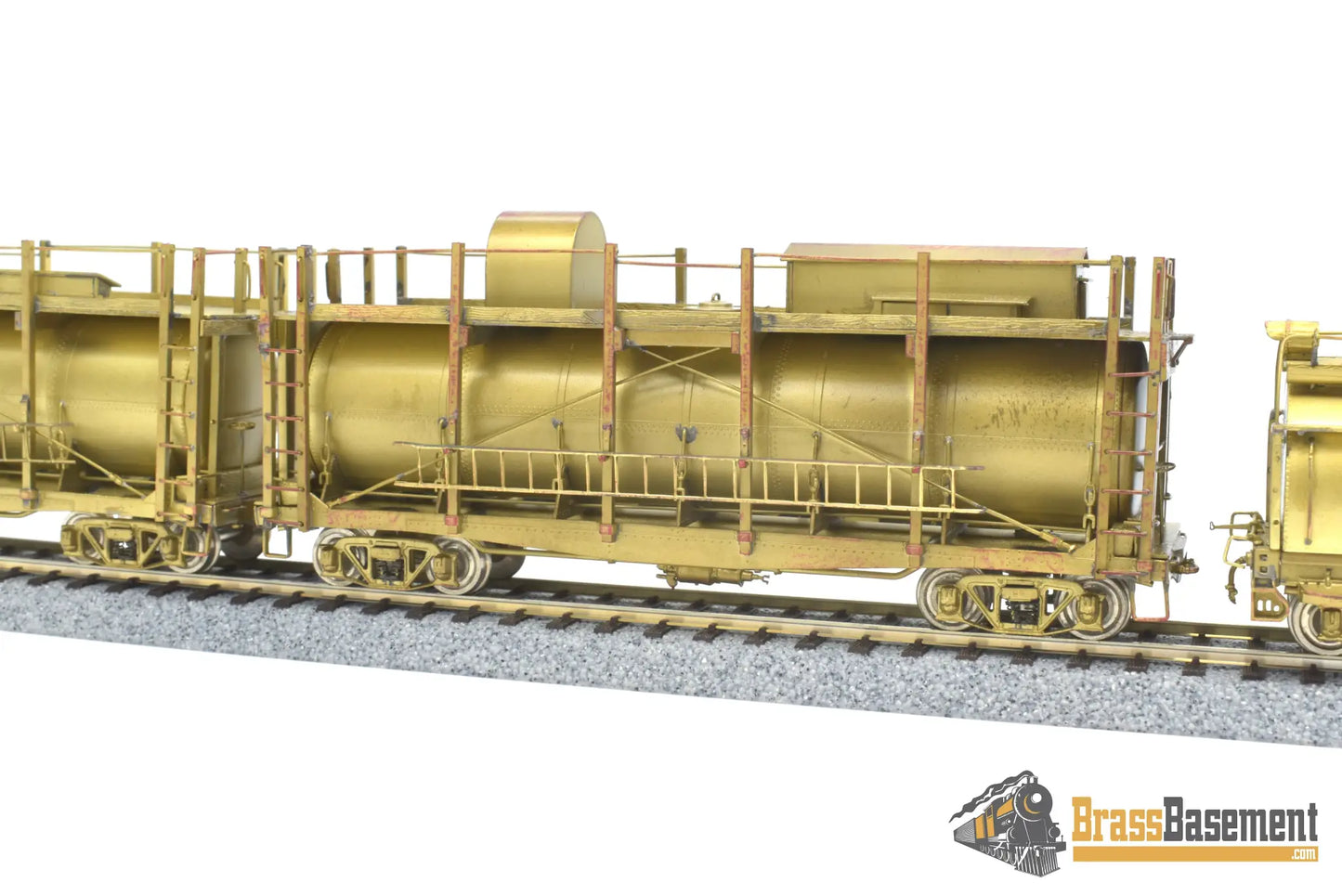 Ho Brass - Westside Southern Pacific Fire Train 4 - 6 - 0 #2248 Unpainted Steam