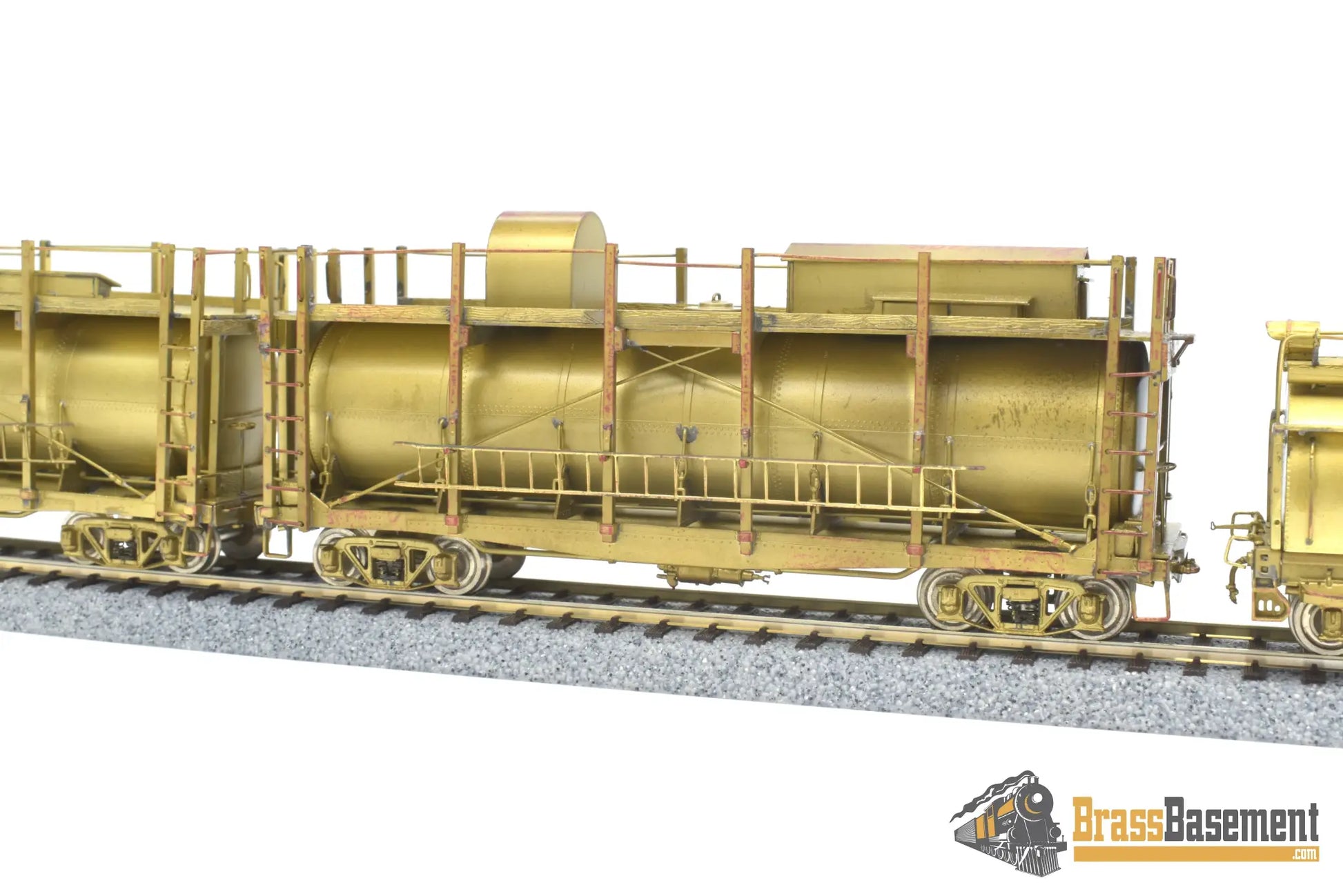 Ho Brass - Westside Southern Pacific Fire Train 4 - 6 - 0 #2248 Unpainted Steam