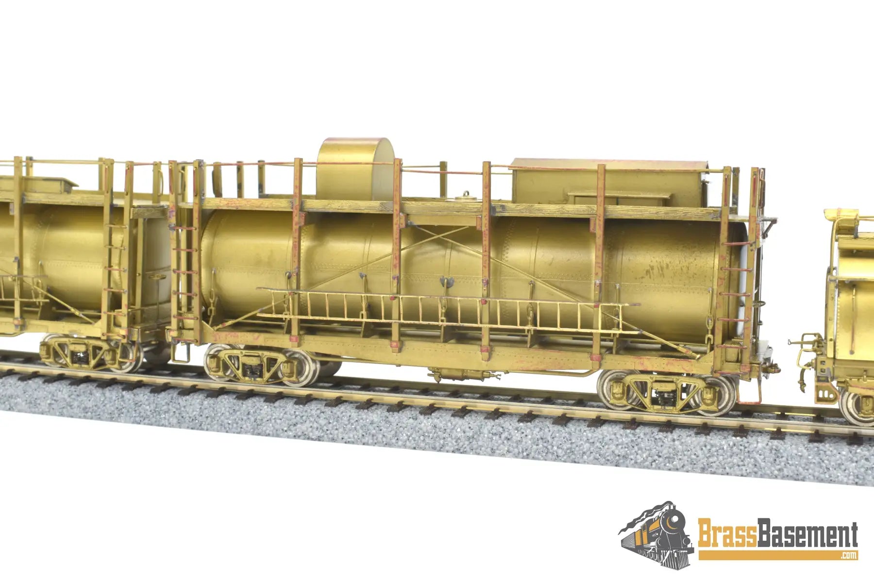 Ho Brass - Westside Southern Pacific Fire Train 4 - 6 - 0 #2248 Unpainted Steam