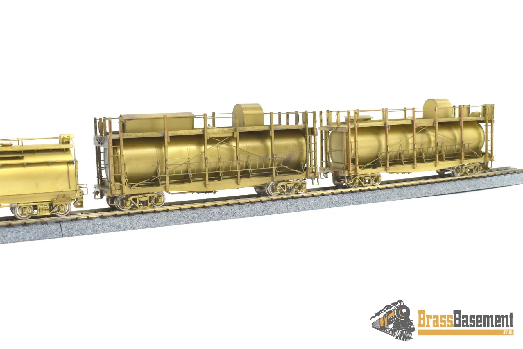 Ho Brass - Westside Southern Pacific Fire Train 4 - 6 - 0 #2248 Unpainted Steam