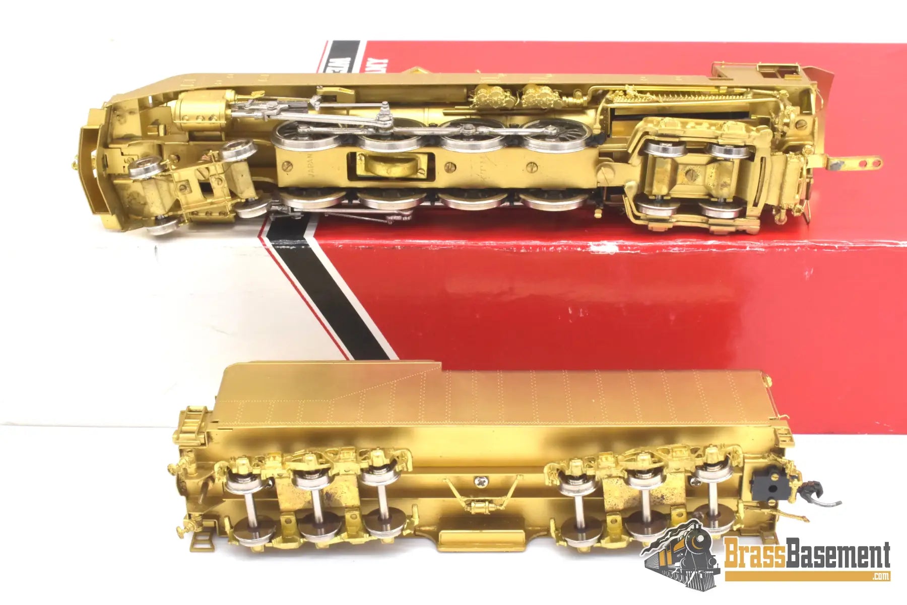 Ho Brass - Westside Southern Pacific Sp 4-8-4 Gs-2 Unpainted Ktm 1981 Steam