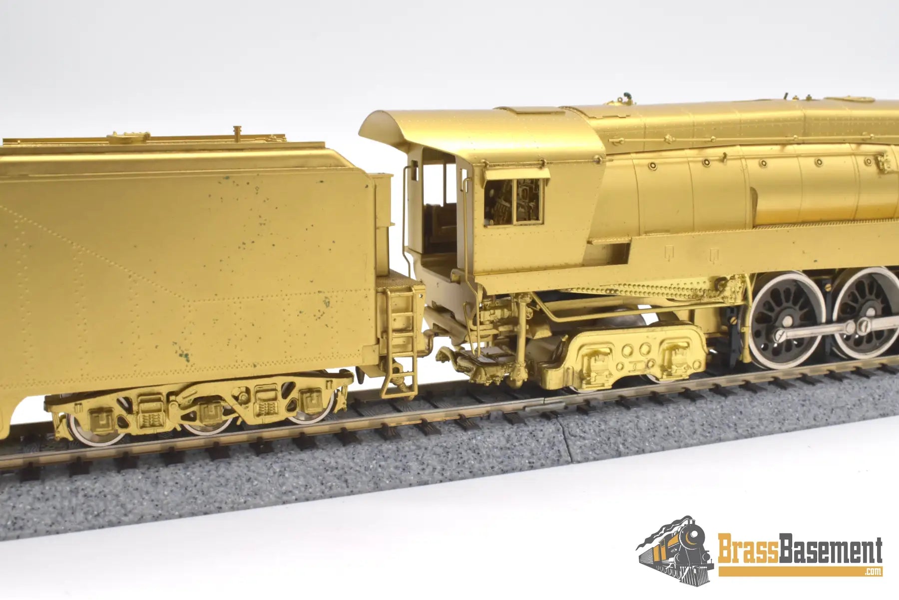 Ho Brass - Westside Southern Pacific Sp 4-8-4 Gs-2 Unpainted Ktm 1981 Steam