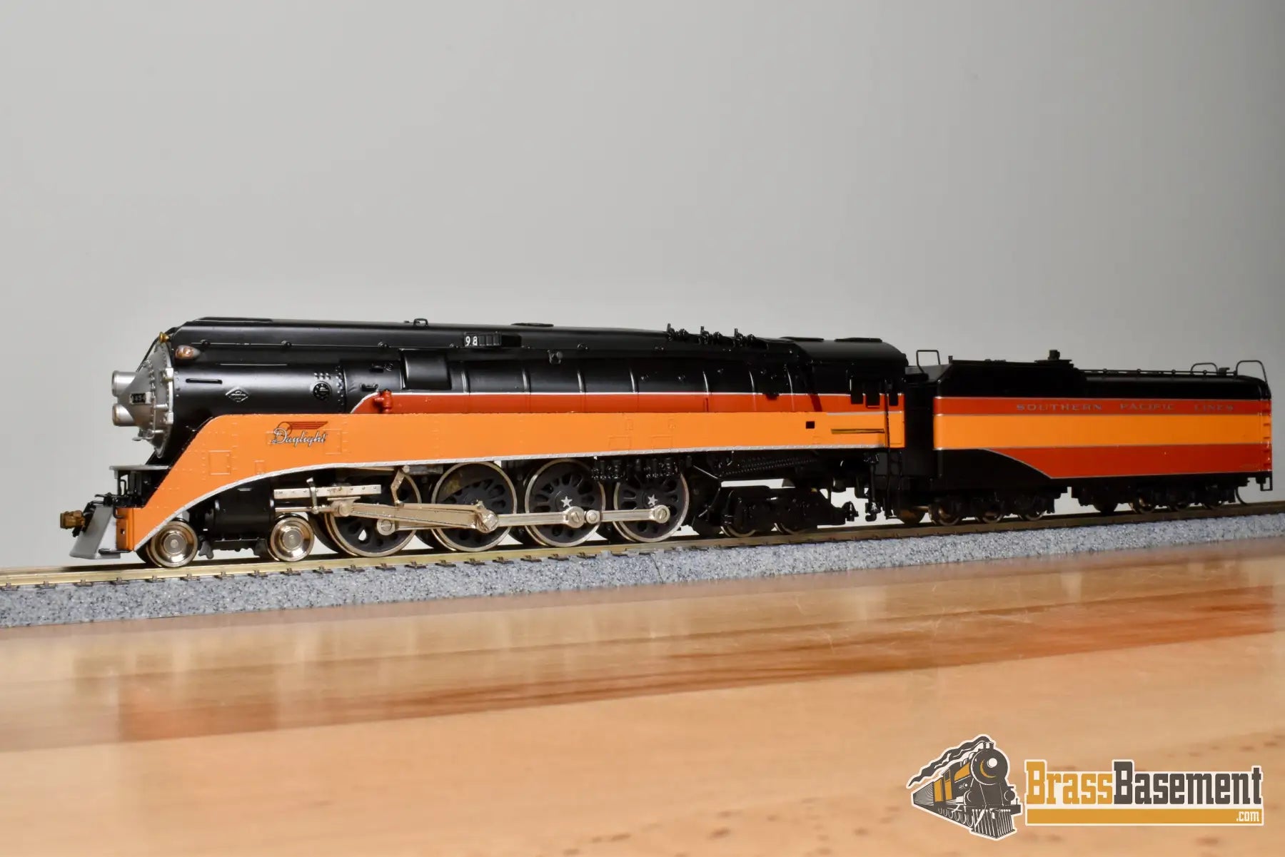 HO Brass - Westside Southern Pacific SP 4-8-4 GS-4 - F/P - KTM 1977 Steam