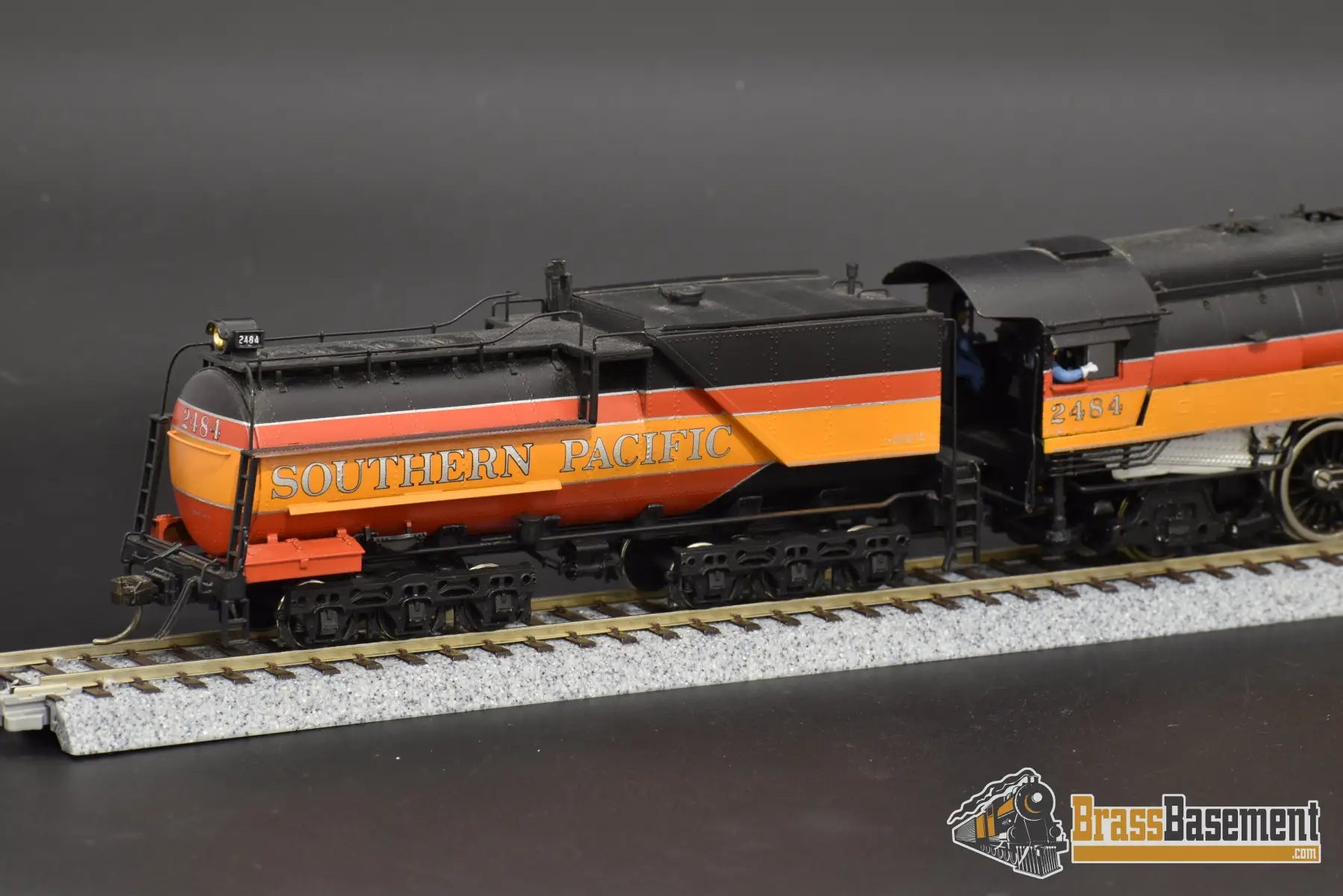 Ho Brass - Westside Southern Pacific Sp P - 10 Streamlined 4 - 6 - 2 San Joaquin Daylight Steam