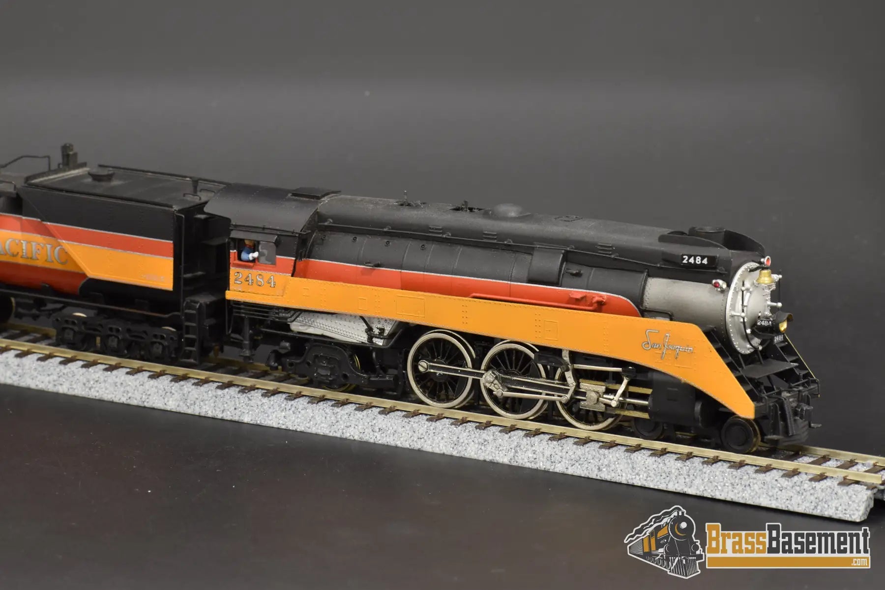 Ho Brass - Westside Southern Pacific Sp P - 10 Streamlined 4 - 6 - 2 San Joaquin Daylight Steam