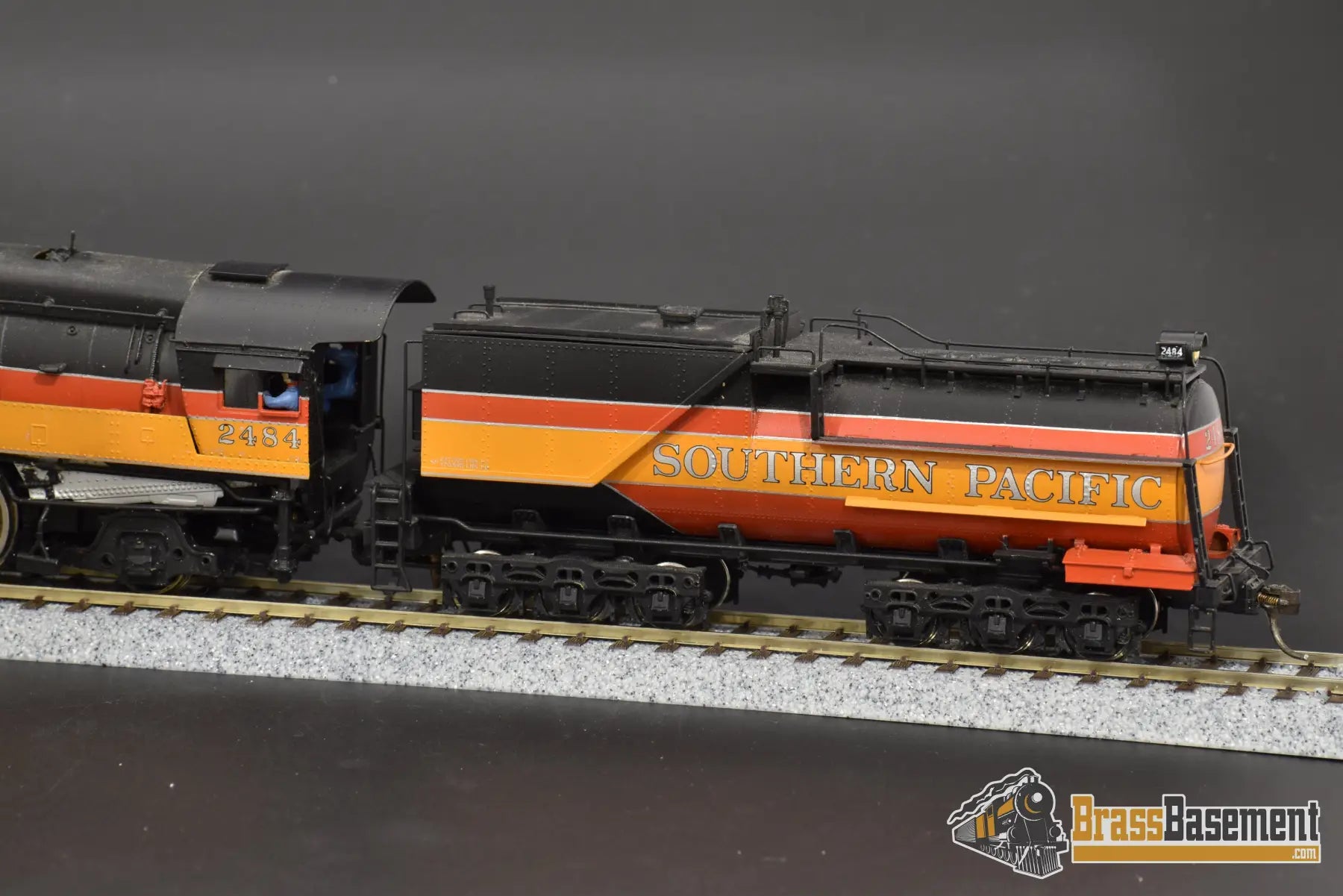 Ho Brass - Westside Southern Pacific Sp P - 10 Streamlined 4 - 6 - 2 San Joaquin Daylight Steam