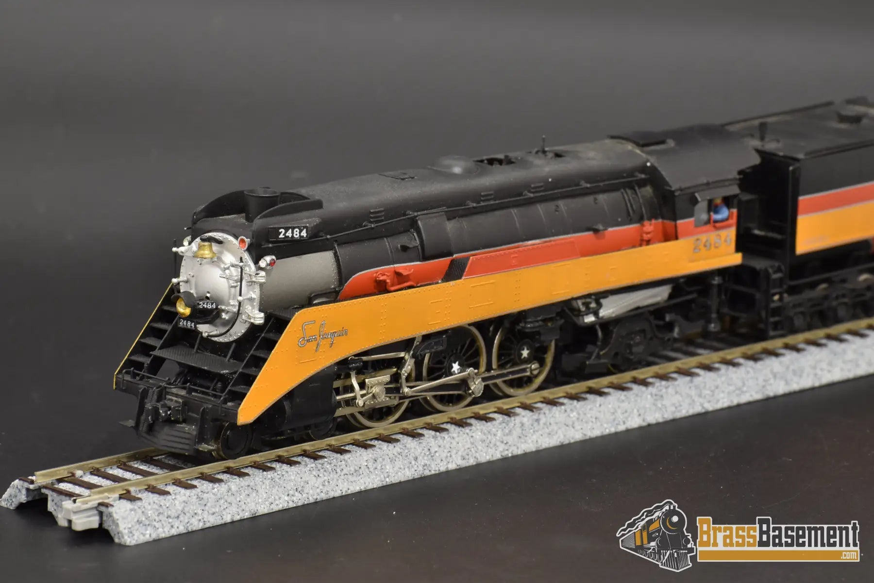 Ho Brass - Westside Southern Pacific Sp P - 10 Streamlined 4 - 6 - 2 San Joaquin Daylight Steam