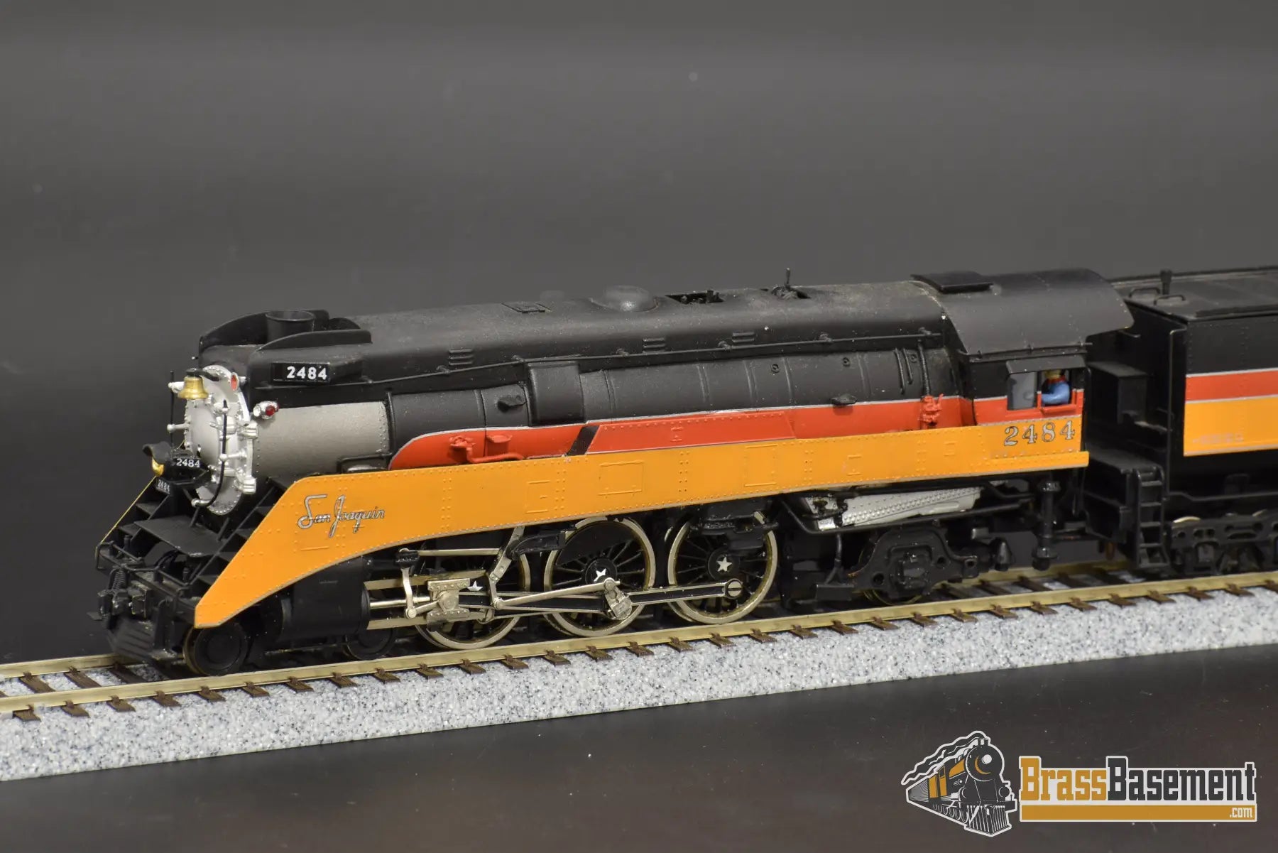 Ho Brass - Westside Southern Pacific Sp P - 10 Streamlined 4 - 6 - 2 San Joaquin Daylight Steam