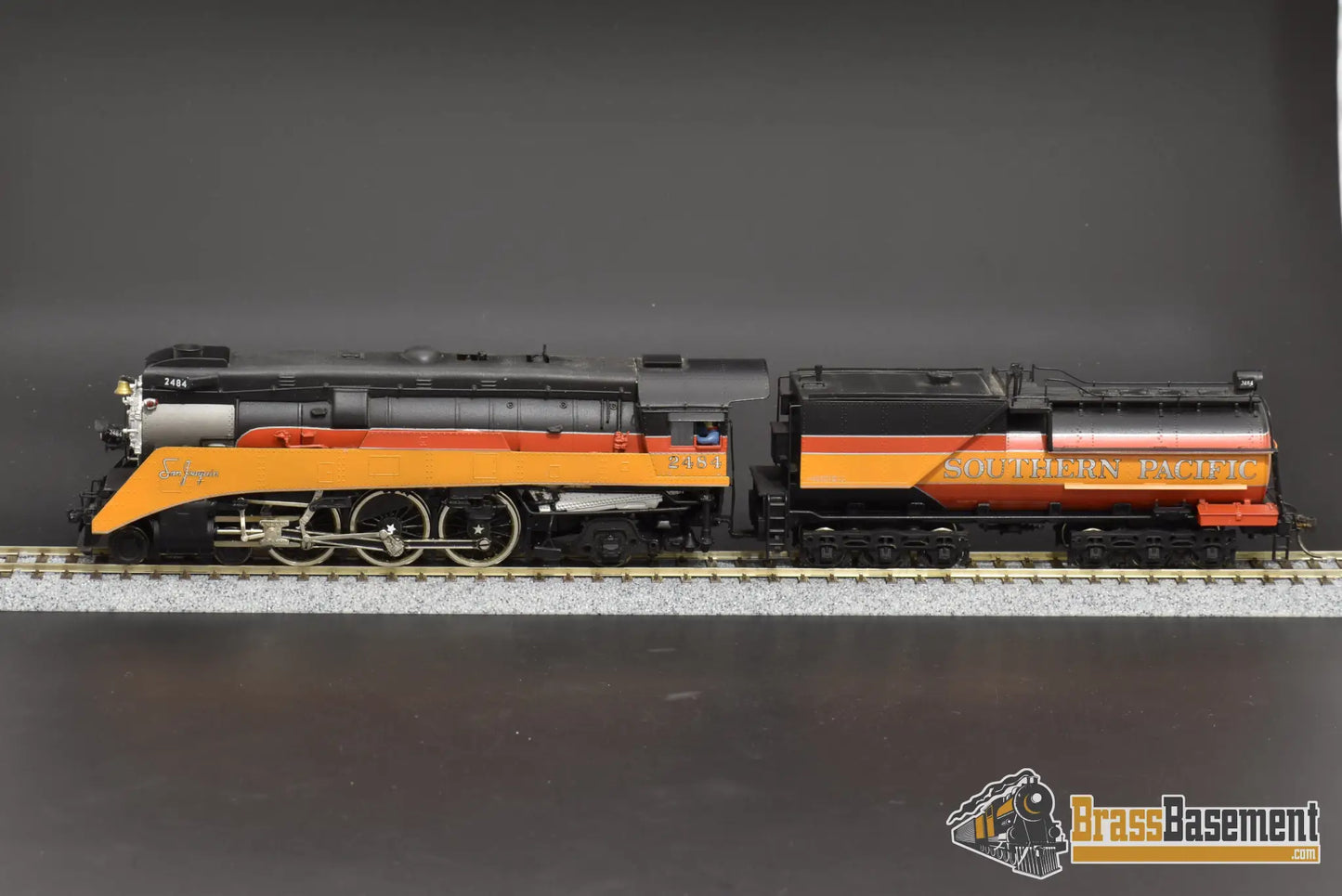 Ho Brass - Westside Southern Pacific Sp P - 10 Streamlined 4 - 6 - 2 San Joaquin Daylight Steam