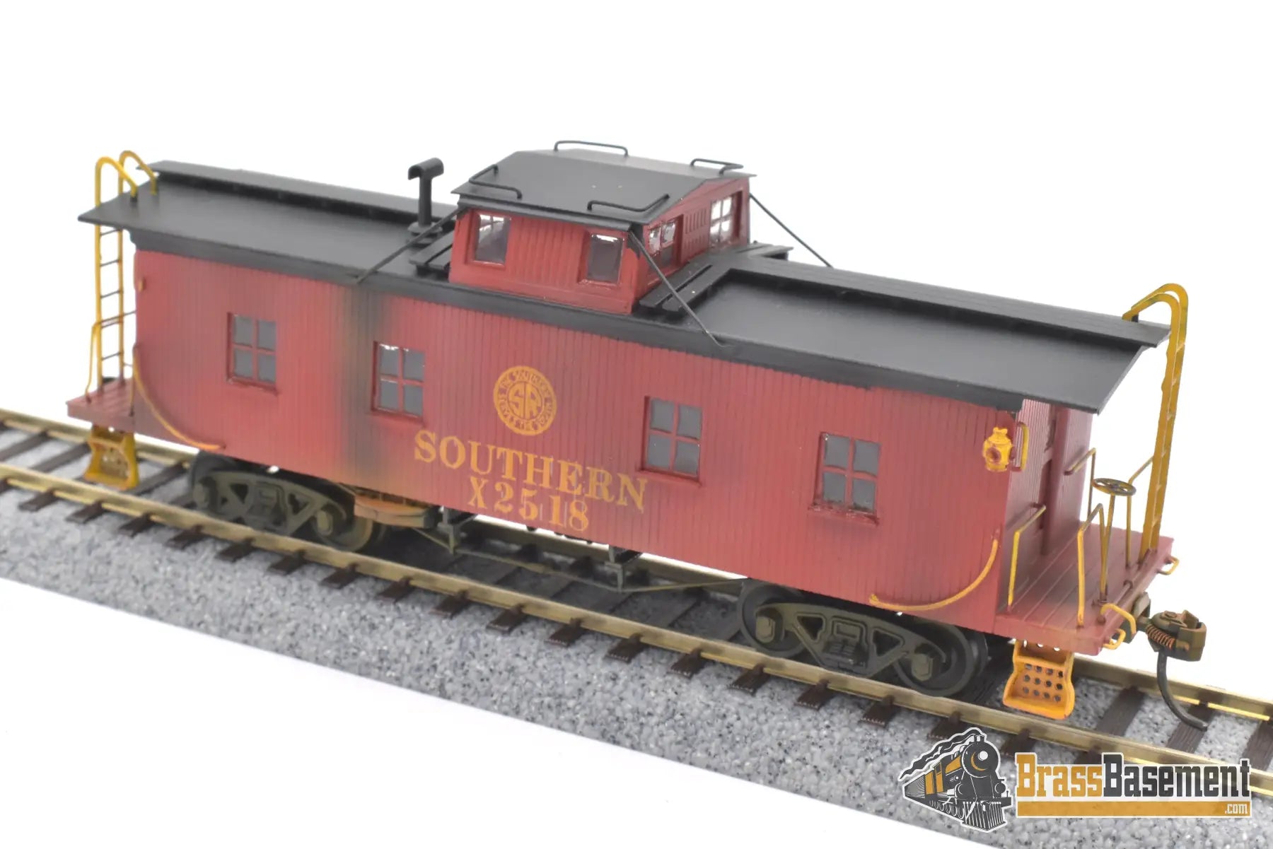 Ho Brass - Westside Southern Railway Caboose X2518 Custom Paint Nice