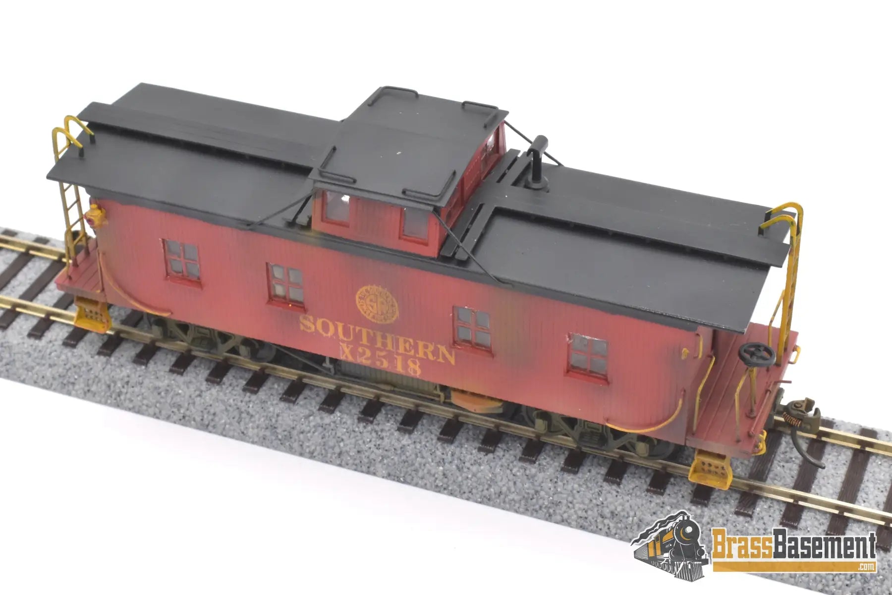 Ho Brass - Westside Southern Railway Caboose X2518 Custom Paint Nice