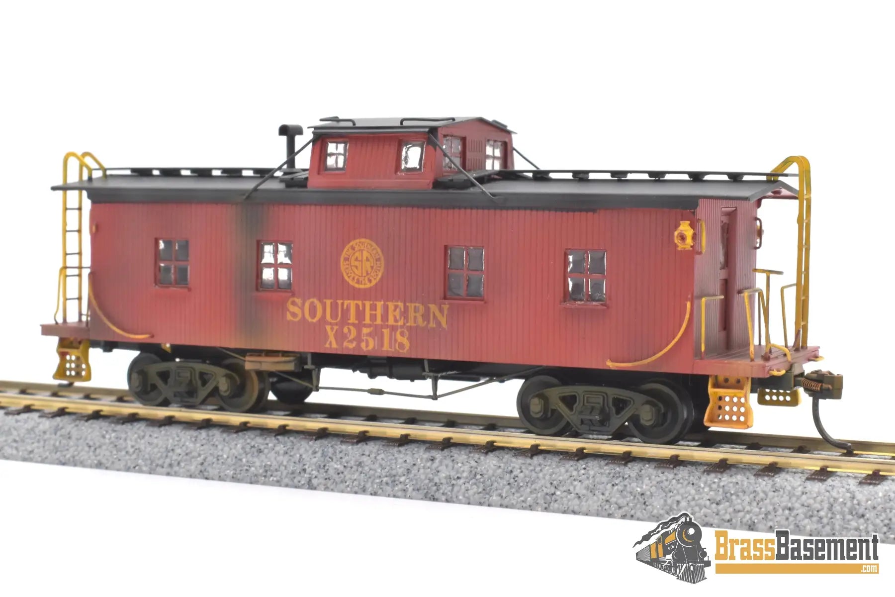 Ho Brass - Westside Southern Railway Caboose X2518 Custom Paint Nice