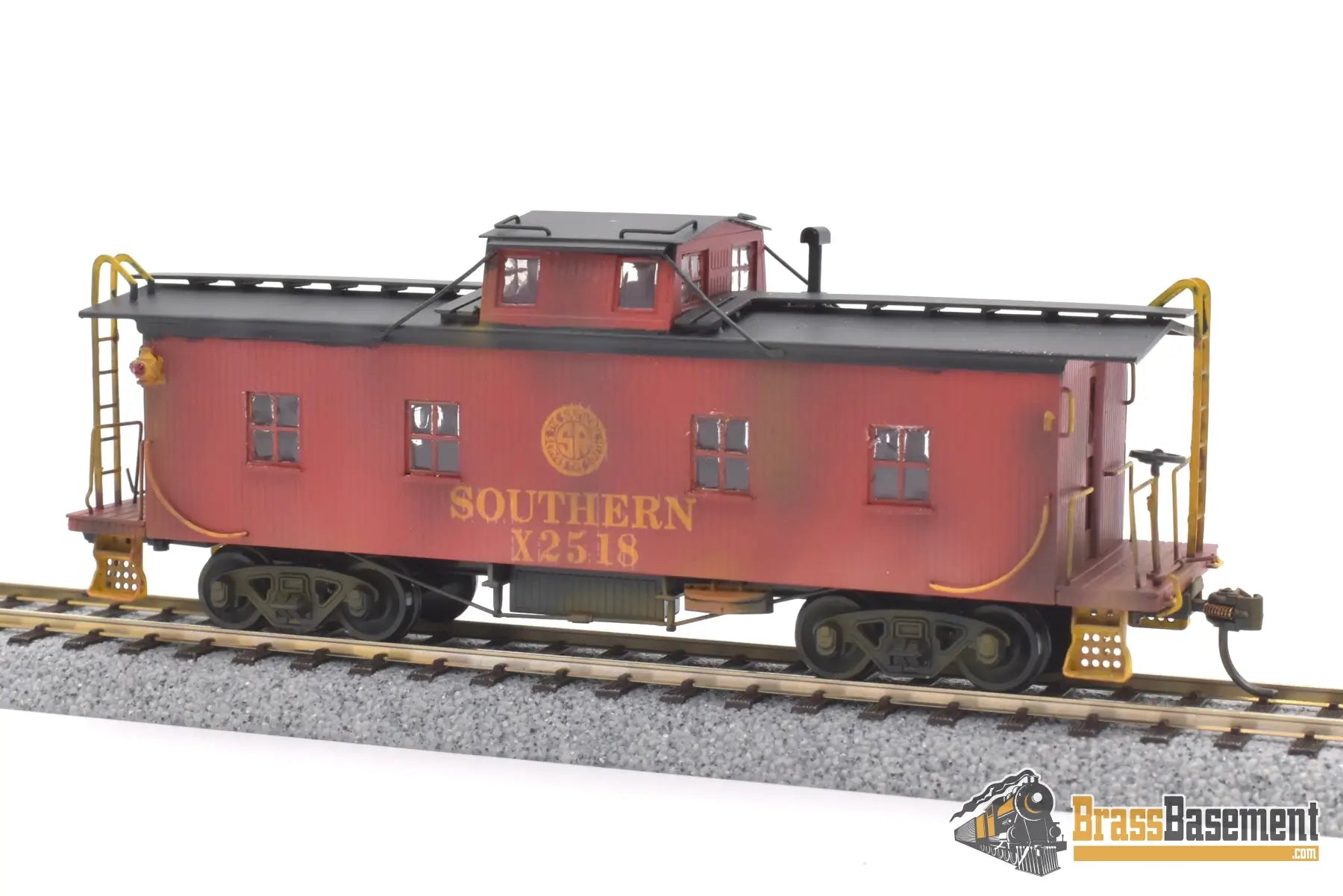 Ho Brass - Westside Southern Railway Caboose X2518 Custom Paint Nice