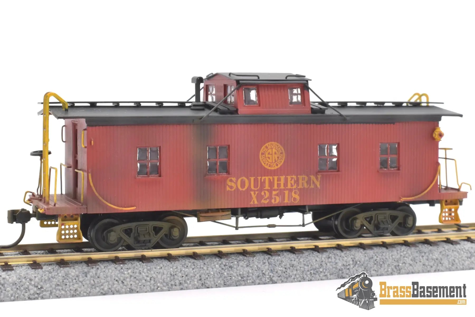 Ho Brass - Westside Southern Railway Caboose X2518 Custom Paint Nice