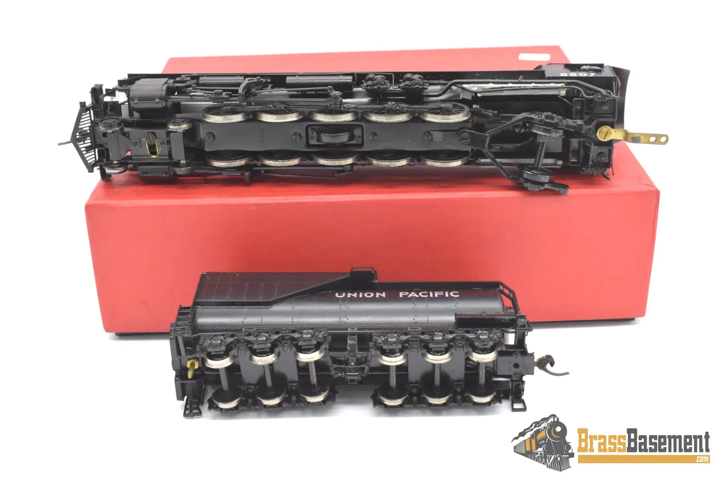 Ho Brass - Westside Union Pacific Up 4 - 10 - 2 Ftt #8807 Custom Paint No Box Steam