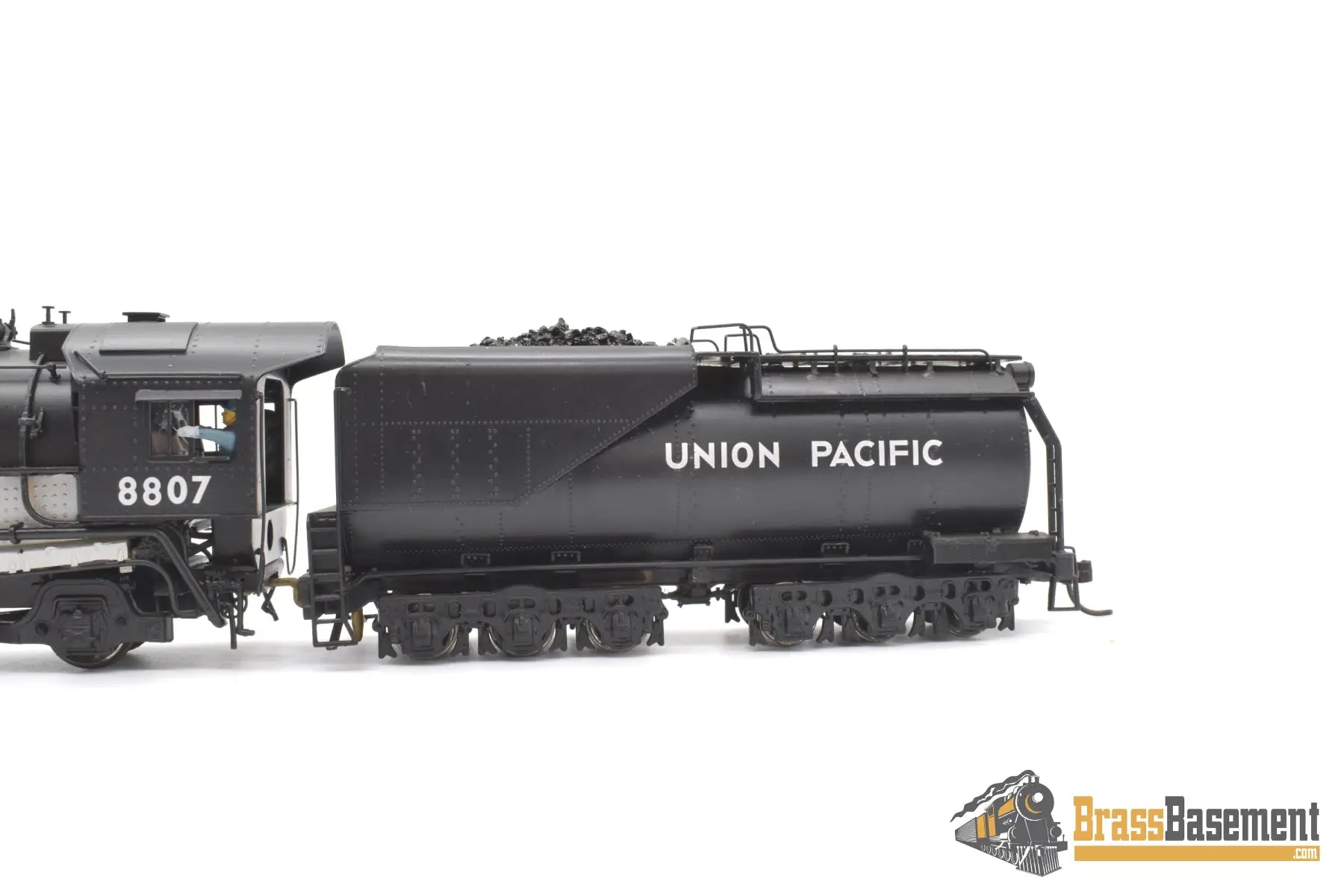 Ho Brass - Westside Union Pacific Up 4 - 10 - 2 Ftt #8807 Custom Paint No Box Steam