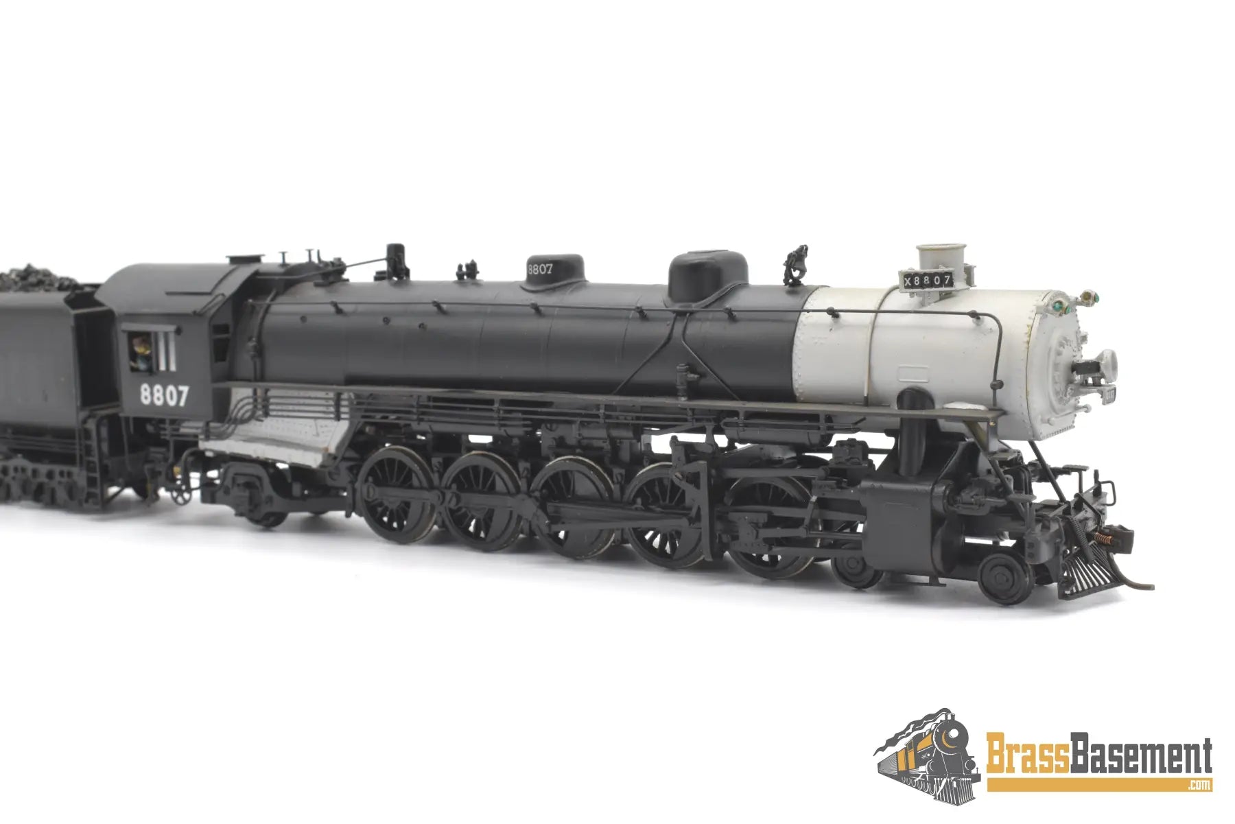 Ho Brass - Westside Union Pacific Up 4 - 10 - 2 Ftt #8807 Custom Paint No Box Steam