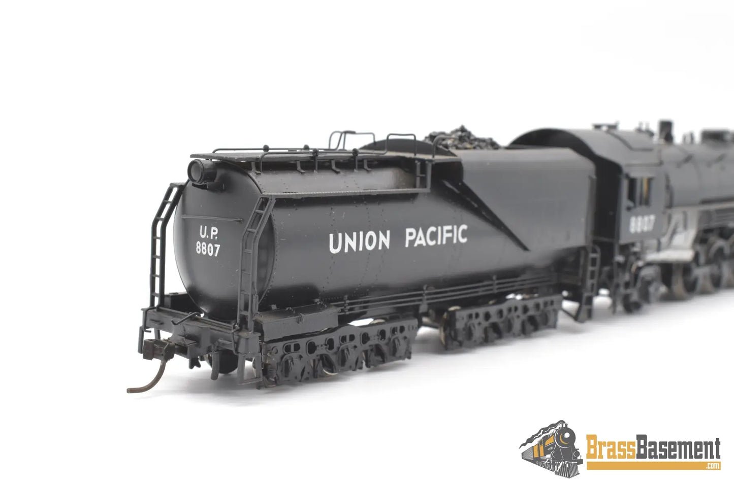 Ho Brass - Westside Union Pacific Up 4 - 10 - 2 Ftt #8807 Custom Paint No Box Steam