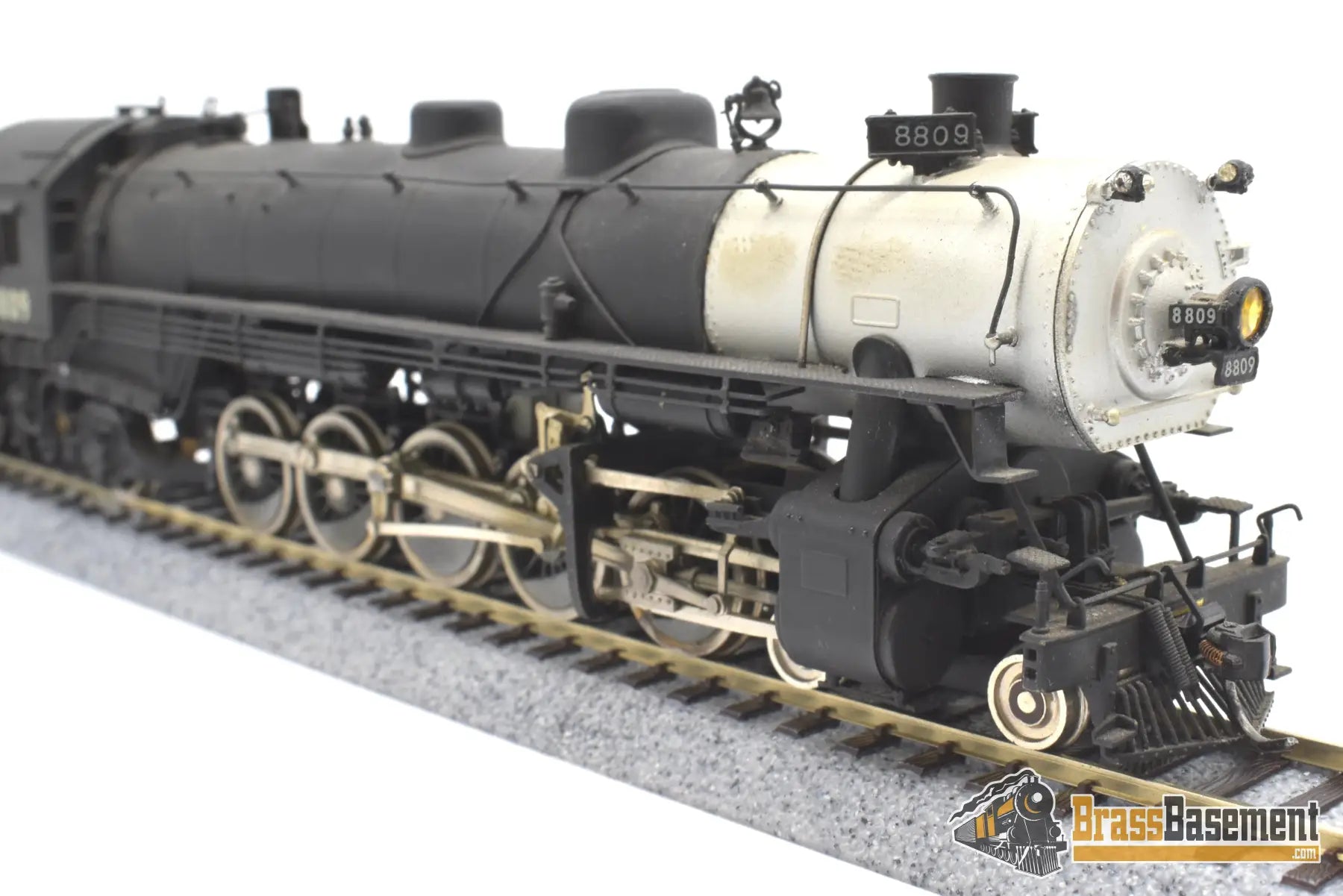 Ho Brass - Westside Union Pacific Up 4 - 10 - 2 Ftt Custom Paint Wrong Box Steam