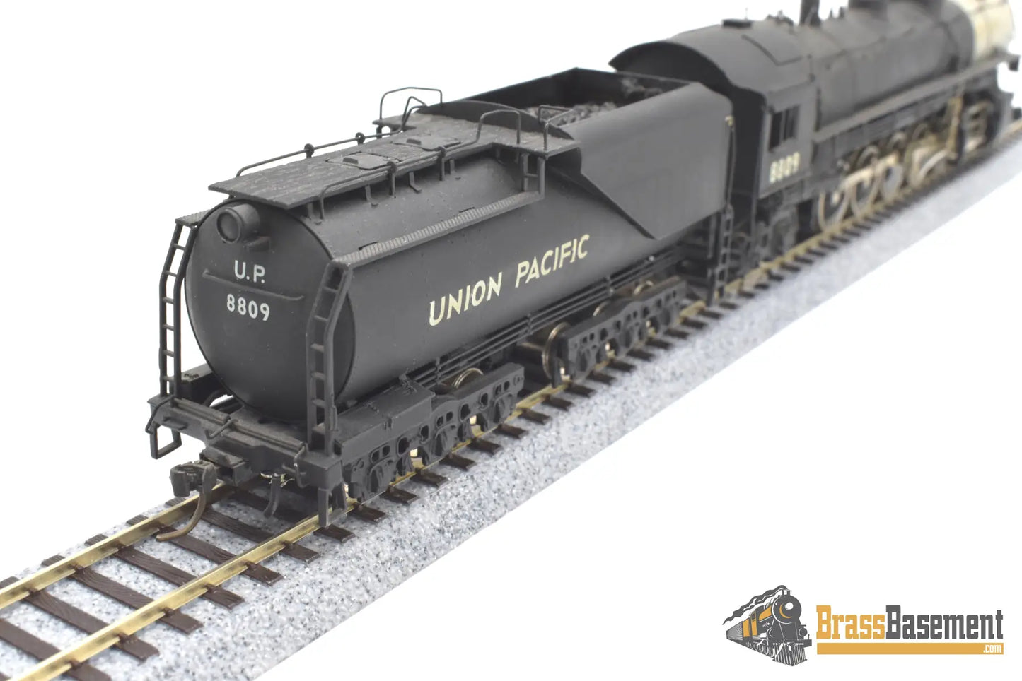 Ho Brass - Westside Union Pacific Up 4 - 10 - 2 Ftt Custom Paint Wrong Box Steam