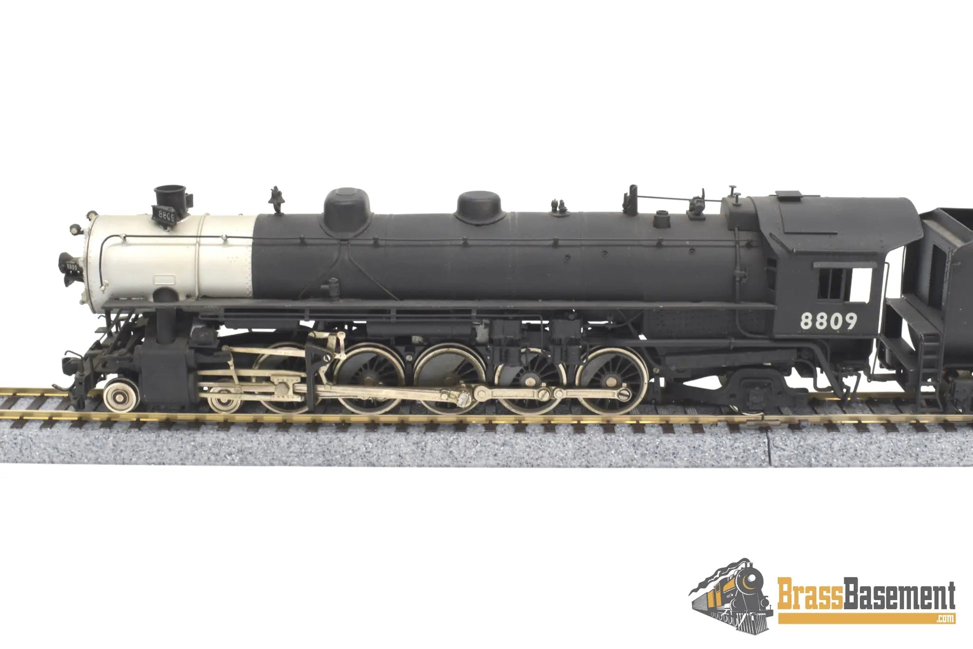 Ho Brass - Westside Union Pacific Up 4 - 10 - 2 Ftt Custom Paint Wrong Box Steam
