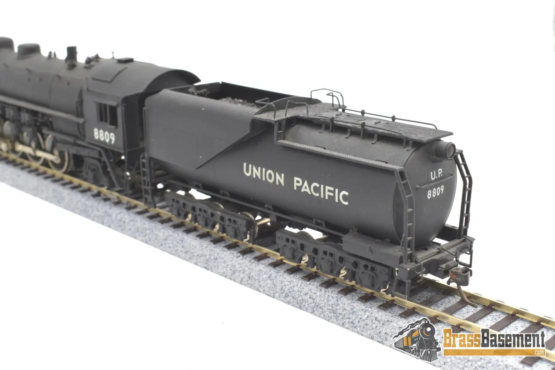 Ho Brass - Westside Union Pacific Up 4 - 10 - 2 Ftt Custom Paint Wrong Box Steam