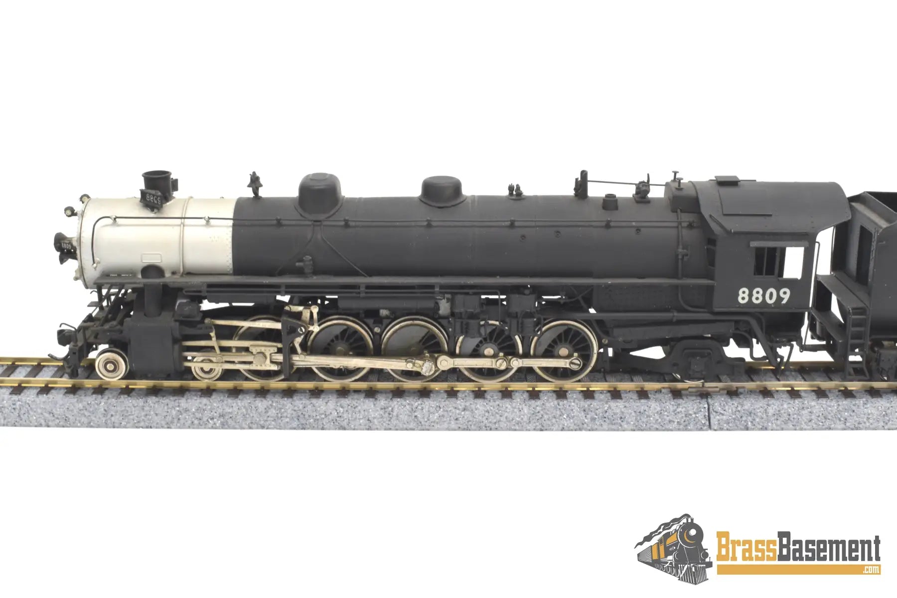 Ho Brass - Westside Union Pacific Up 4 - 10 - 2 Ftt Custom Paint Wrong Box Steam