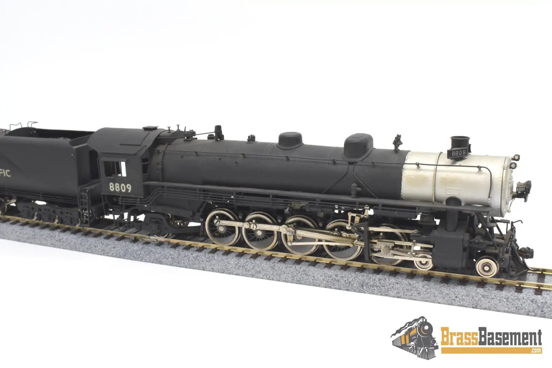Ho Brass - Westside Union Pacific Up 4 - 10 - 2 Ftt Custom Paint Wrong Box Steam