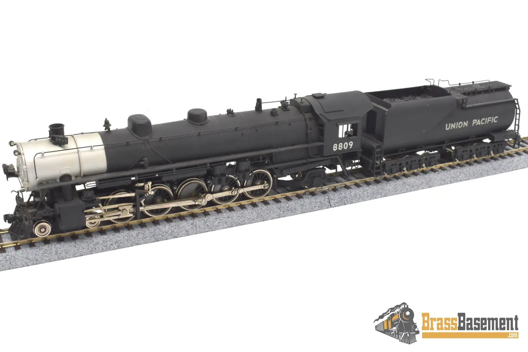 Ho Brass - Westside Union Pacific Up 4 - 10 - 2 Ftt Custom Paint Wrong Box Steam