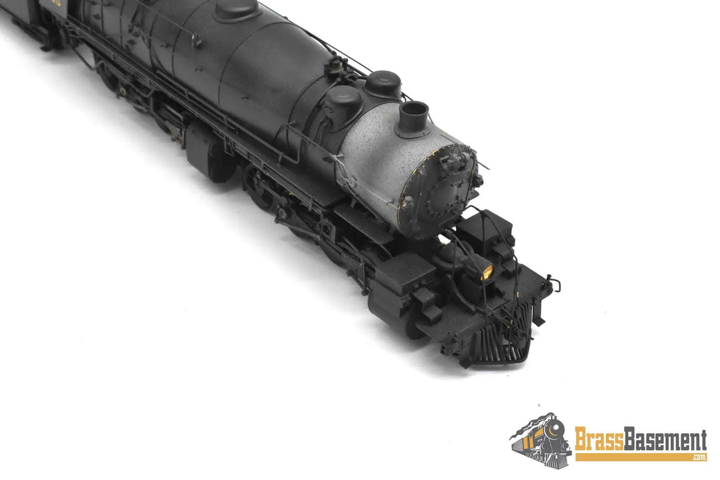 HO Brass - Westside Virginian Railway 2-8-8-0 #610 ex-Triplex - Custom - AS IS (NOTES) Steam