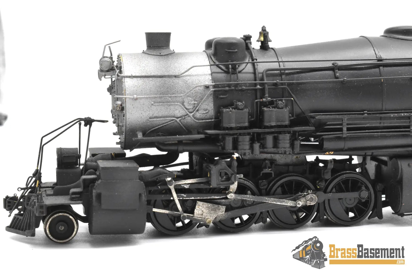 HO Brass - Westside Virginian Railway 2-8-8-0 #610 ex-Triplex - Custom - AS IS (NOTES) Steam