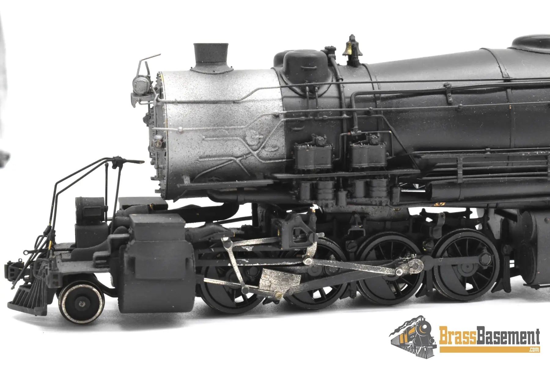 HO Brass - Westside Virginian Railway 2-8-8-0 #610 ex-Triplex - Custom - AS IS (NOTES) Steam